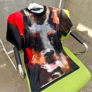 Givenchy Doberman Dog Print Tshirt
